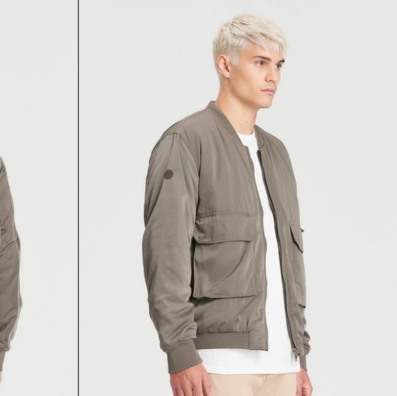 Men's Kuwalla-Tee reversible bomber jacket sz M - Picture 10 of 10